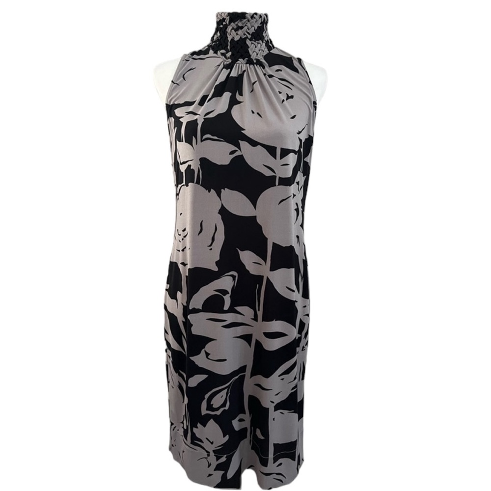 Taylor Mock Neck Fitted Dress Size 8